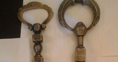 مفتاحان للكعبة ضمن معروضات متحف الحضارة وقت الافتتاح