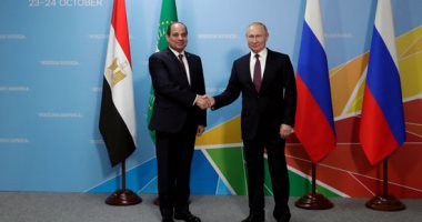 قمة مصرية روسية برئاسة السيسى وبوتين فى سوتشى