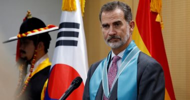 حفل تكريم ملك اسبانيا وحصوله على المواطنة الفخرية فى كوريا الجنوبة