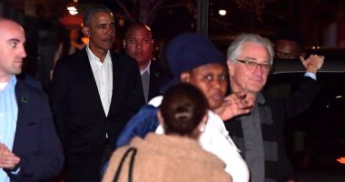  أوباما يلتقى روبرت دى نيرو فى مطعم بنيويورك.. اعرف التفاصيل 