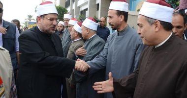 وزير الأوقاف يلتقى أئمة المساجد والخطباء والدعاه بالإسماعيلية