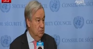 الأمين العام للأمم المتحدة يدعو إلى ضبط النفس فى لبنان