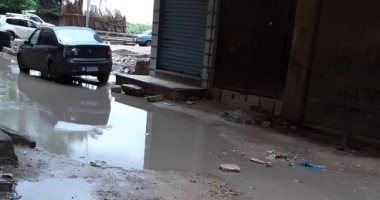 قارئ يشكو من انتشار مياه الصرف الصحى بشارع ابن النفيس طريق الطابية بالمعمورة
