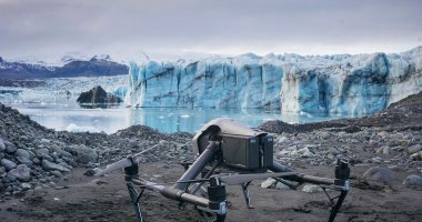 قبل وبعد.. صور جوية تكشف ذوبان أكبر نهر جليدى فى أيسلندا على مدار 30 عاما