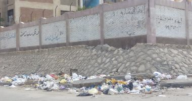 شكوى من انتشار القمامة أمام مدرسة مصطفى كمال حلمى بزهراء مدينة نصر