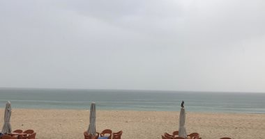 الطقس الآن فى شمال سيناء .. تواصل هطول الأمطار على السواحل