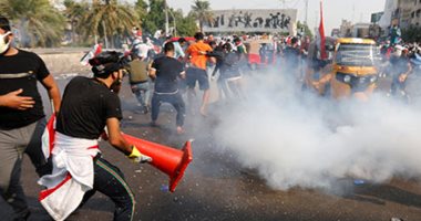 العربية: مقتل شخص وإصابة 7 فى مواجهات بالعراق بين الأمن والمتظاهرين بالناصرية