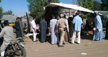 إزالة 250 حالة إشغالات من شوارع مدينة نقادة بمحافظة قنا
