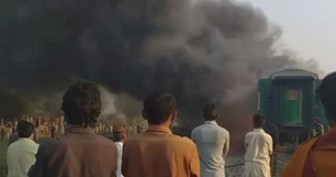 مصرع 8 أشخاص جراء اندلاع حريق فى مصنع بمدينة "لاهور" الباكستانية