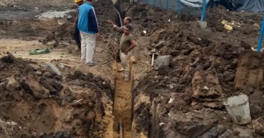 "مياه القناة" تنهى إصلاحات كسر خط مياه قرية النصر بالقنطرة غرب