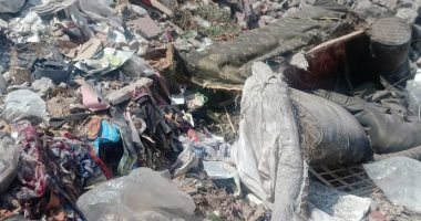 قارئ يشكو من انتشار القمامة وحرقها فى شارع الشيخ منصور بالمرج