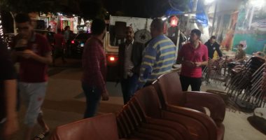 صور.. حملات مسائية لإزالة اشغالات الطريق وضبط 3 عقارات مخالفة وسط الإسكندرية