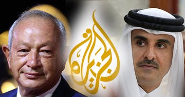 نجيب ساويرس يصف أمير قطر بـ"الخايب"..ويؤكد: نهايته وحشه والجزيرة قناة فبركة
