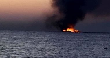 السيطرة على حريق شب داخل لنش سياحى جنوب البحر الأحمر وإنقاذ 31 شخصا  