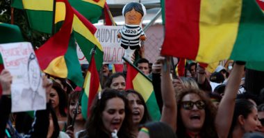 مظاهرات جديدة فى بوليفيا تطالب الرئيس موراليس بتقديم استقالته