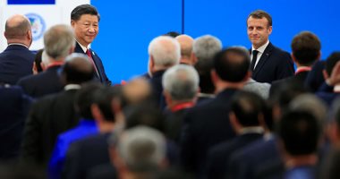 الرئيسان الصينى والفرنسى يفتتحان معرض الصين الدولى الثانى للاستيراد 