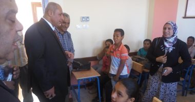 صور.. افتتاح مدرسة للتعليم الأساسى بقرية "الأخيضر" بسوهاج بتكلفة 6 ملايين جنيه