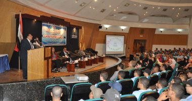 جامعة حلوان تنظم ندوة بعنوان "دور الشباب فى مواجهة تحديات الدولة المصرية"
