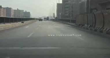 فيديو.. سيولة مرورية أعلى محور صفط اللبن اتجاه جامعة القاهرة