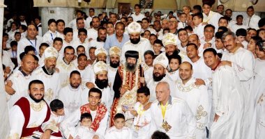 كنائس حلوان تحتفل برسامة 460 شماسًا جديدًا 