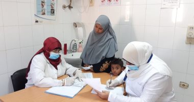تقديم الكشف والعلاج المجانى لـ 2768 حالة بالوراق وبرشنت فى الجيزة