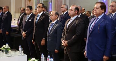 عزف السلام الجمهورى بانطلاق الجلسة الافتتاحية لمؤتمر قمة مصر الاقتصادية