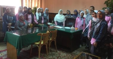 "هندسة منوف" تستقبل طلاب مدرسة نصر عبد الغفور الثانوية بنات