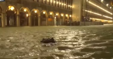 فيديو وصور.. فيضانات البندقية بإيطاليا تتخطى 187 سم بأعلى مستوى منذ 50 عاما