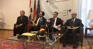 انطلاق المؤتمر الصحفى الأول لسفير ألمانيا الجديد بالقاهرة