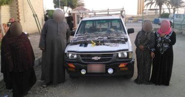 ضبط 923 طربة حشيش داخل سيارة فى نفق الشهيد أحمد حمدى