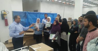  فوج جامعة بورسعيد يزور مصنع الإلكترونيات التابع للعربية للتصنيع