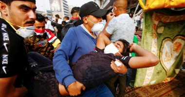 قتيلان و35 مصابا فى احتجاجات بغداد