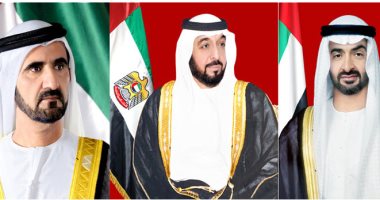 رئيس الإمارات ونائبه ومحمد بن زايد يهنئون سلطان عمان بمناسبة اليوم الوطنى
