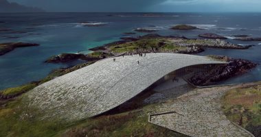 معلم سياحى جديد فى النرويج لمشاهدة هجرة الحيتان.. يتم افتتاحه 2022