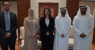 صور .. وزيرة التضامن تستقبل وفد اماراتى للاستفادة من تجرب صندوق الإدمان