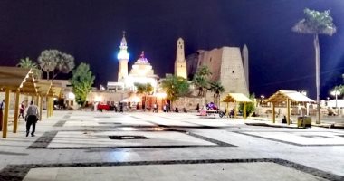 رئيس مدينة الأقصر يعلن قرب انتهاء تطوير ساحة أبو الحجاج لخدمة السائحين.. صور