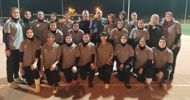 طالبات جامعة القناة تشارك فى أولمبياد الفتاة الجامعية بالأقصر