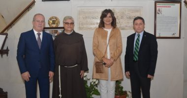 وزيرة الهجرة تلتقى الجالية الإيطالية بالإسكندرية ضمن مبادرة إحياء الجذور