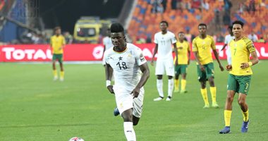 صور..  إيفانز منساه يسجل هدف تعادل غانا ضد جنوب افريقيا بالدقيقة 50