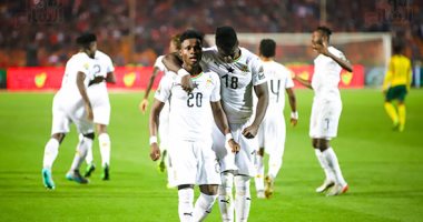 صور.. صامويل أوبينج يسجل ثاني أهداف غانا ضد جنوب افريقيا بالدقيقة 84