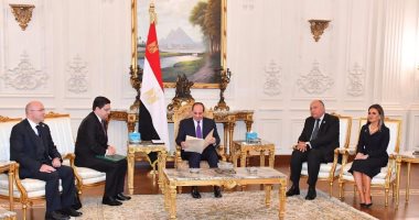 السيسى يتسلم رسالة خطية من ملك المغرب لتعزيز التعاون الثنائى مع مصر 