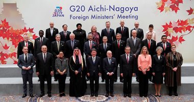 اجتماع وزراء خارجية مجموعة العشرين فى اليابان