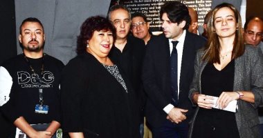 وزيرة الثقافة تحضر حفل تأبين الراحل هيثم أحمد زكى فى قصر السينما