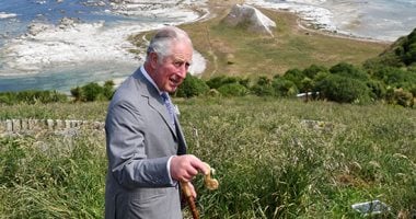الأمير تشارلز فى زيارة لمستعمرة شوت ووتر فى نيوزيلندا