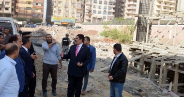 محافظ القليوبية يحذر التعامل على العمارات السكنية المخالفة ببنها