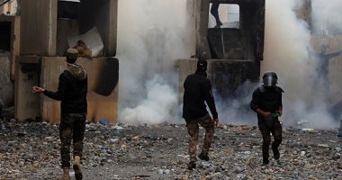 رويترز: مقتل محتج وإصابة 24 فى اشتباكات بين الشرطة والمحتجين فى بغداد 