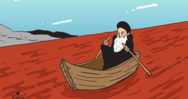 كاريكاتير صحيفة إماراتية..إيران تخمد احتجاجاتها بـ"الدم والقتل"