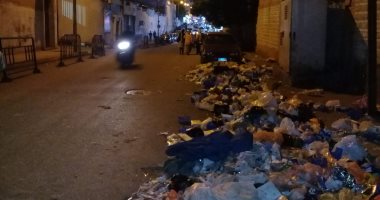 قارئ يشكو من انتشار القمامة بجوار الإذاعة بالإسكندرية