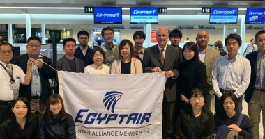 مصر للطيران بطوكيو تنظم رحلة تعريفية لمنظمى الرحلات اليابانية إلى مصر