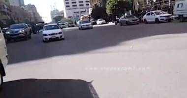 فيديو.. سيولة مرورية بميدان رمسيس للمتجه إلى شرق القاهرة